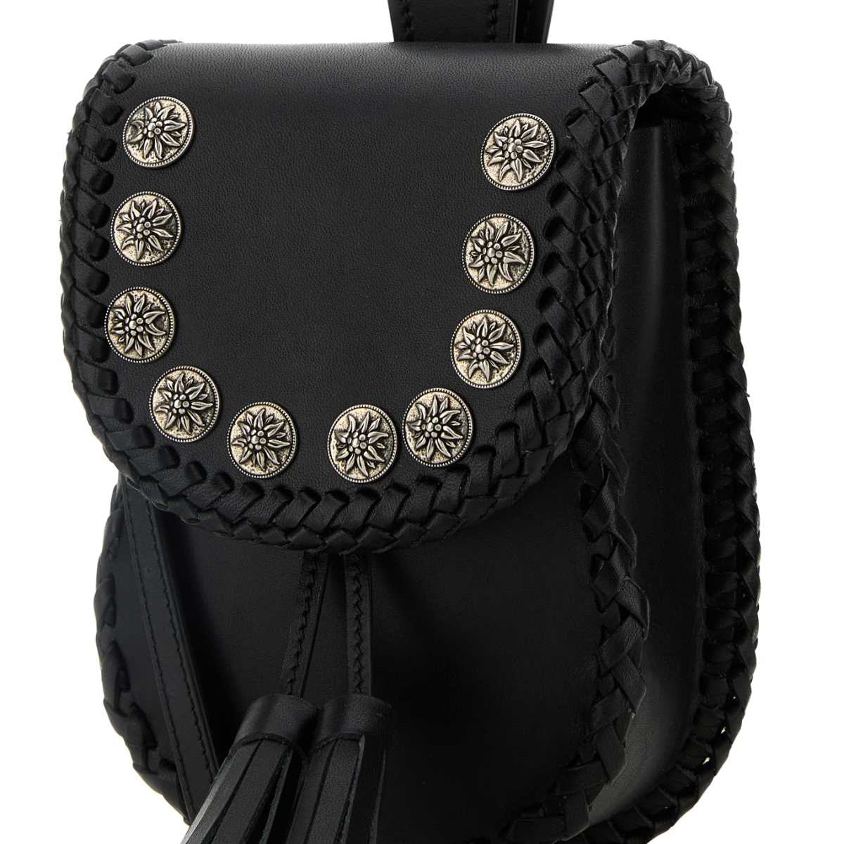 PRADA Mini Leather Crossbody Handbag