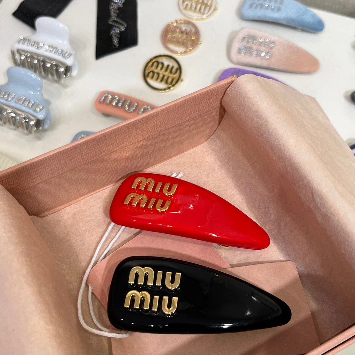 MIU M HAIR CLIP