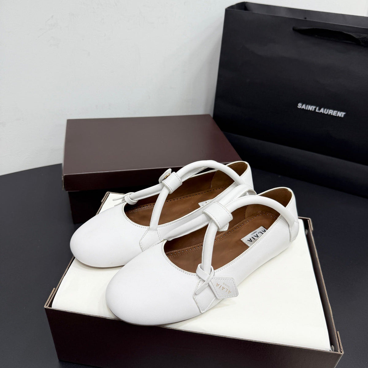 ALAIA BALLET FLATS
