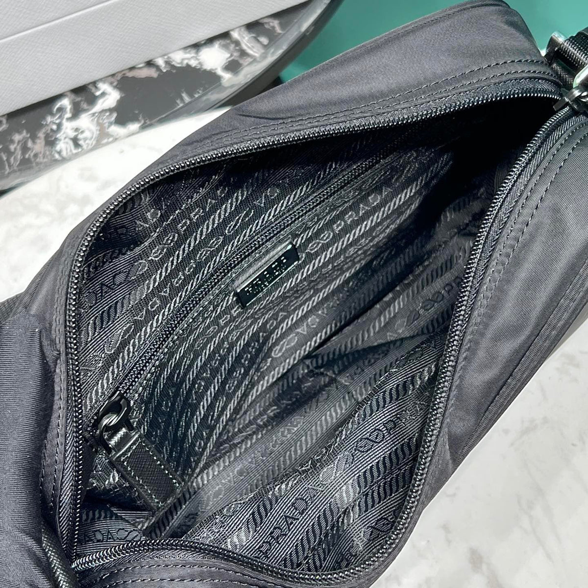 PD RE-NYLON SHOULDER BAG