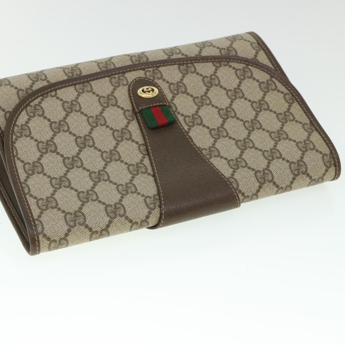 GUCCI GG canvas Clutch Bag