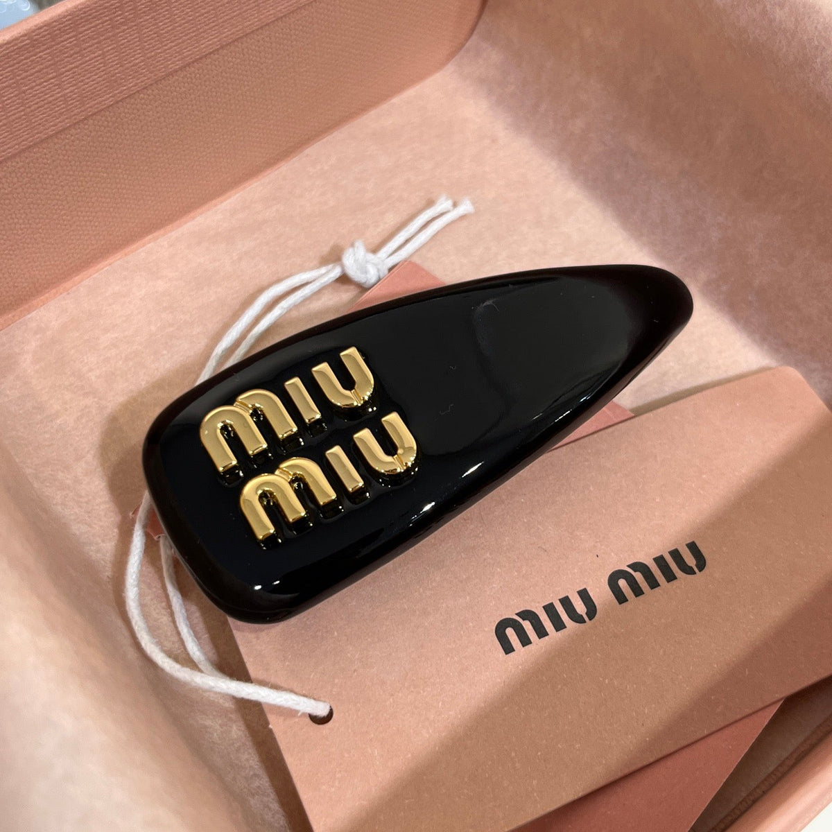 MIU M HAIR CLIP