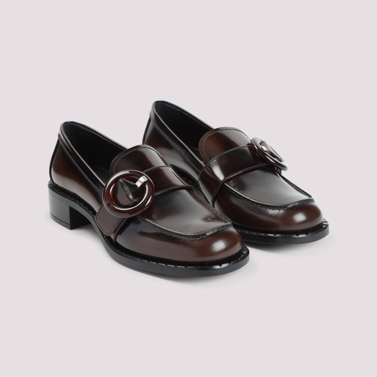 PRADA Women's Classic Leather Loafers