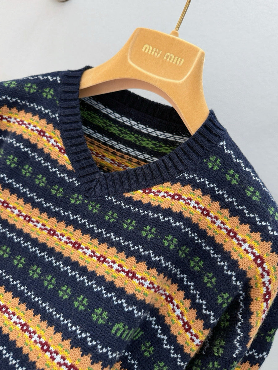 MIU M CROP JUMPER