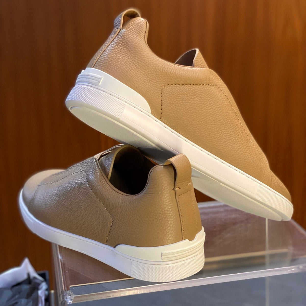 ZEGN TRIPLE STITCH SNEAKER