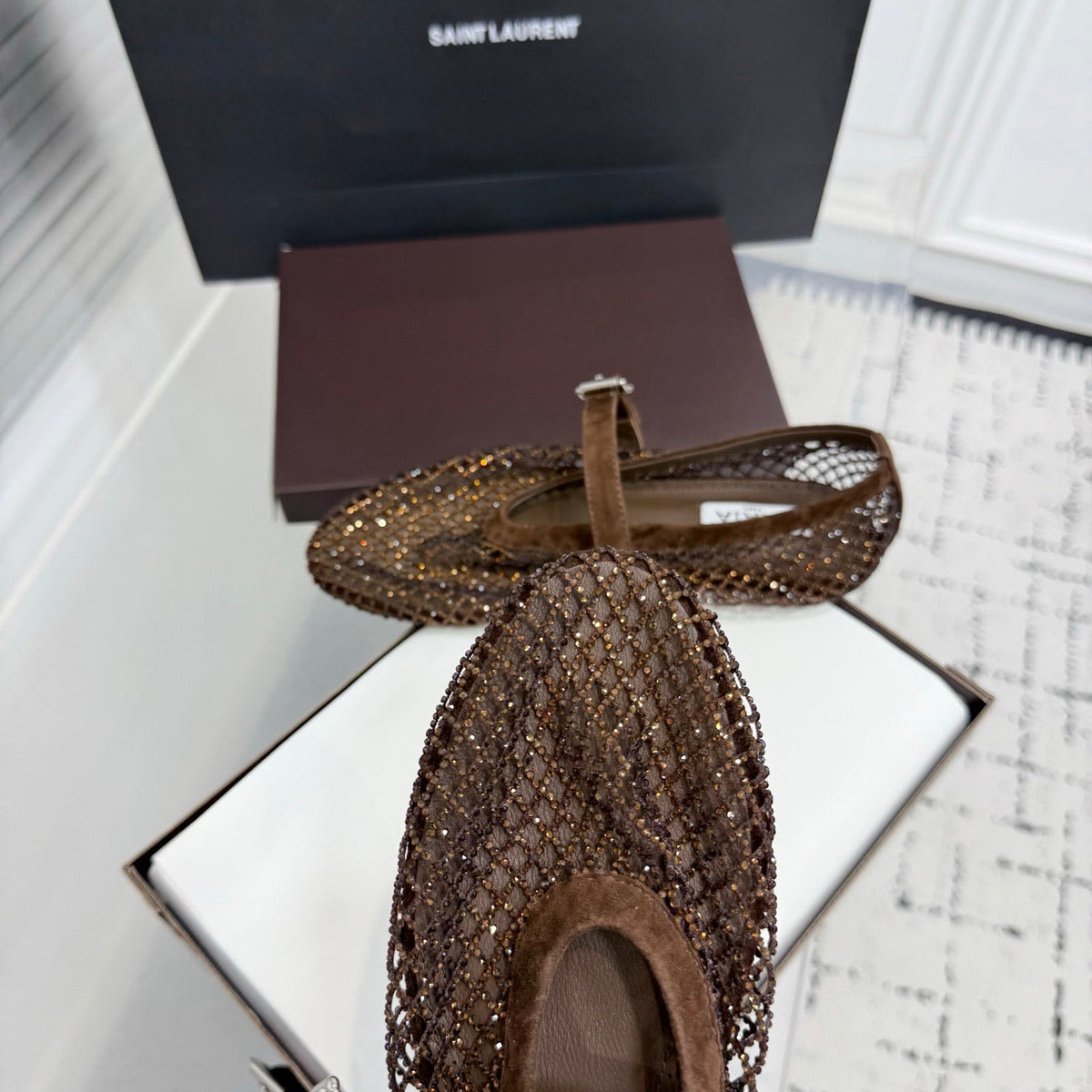 ALAIA BALLET FLATS