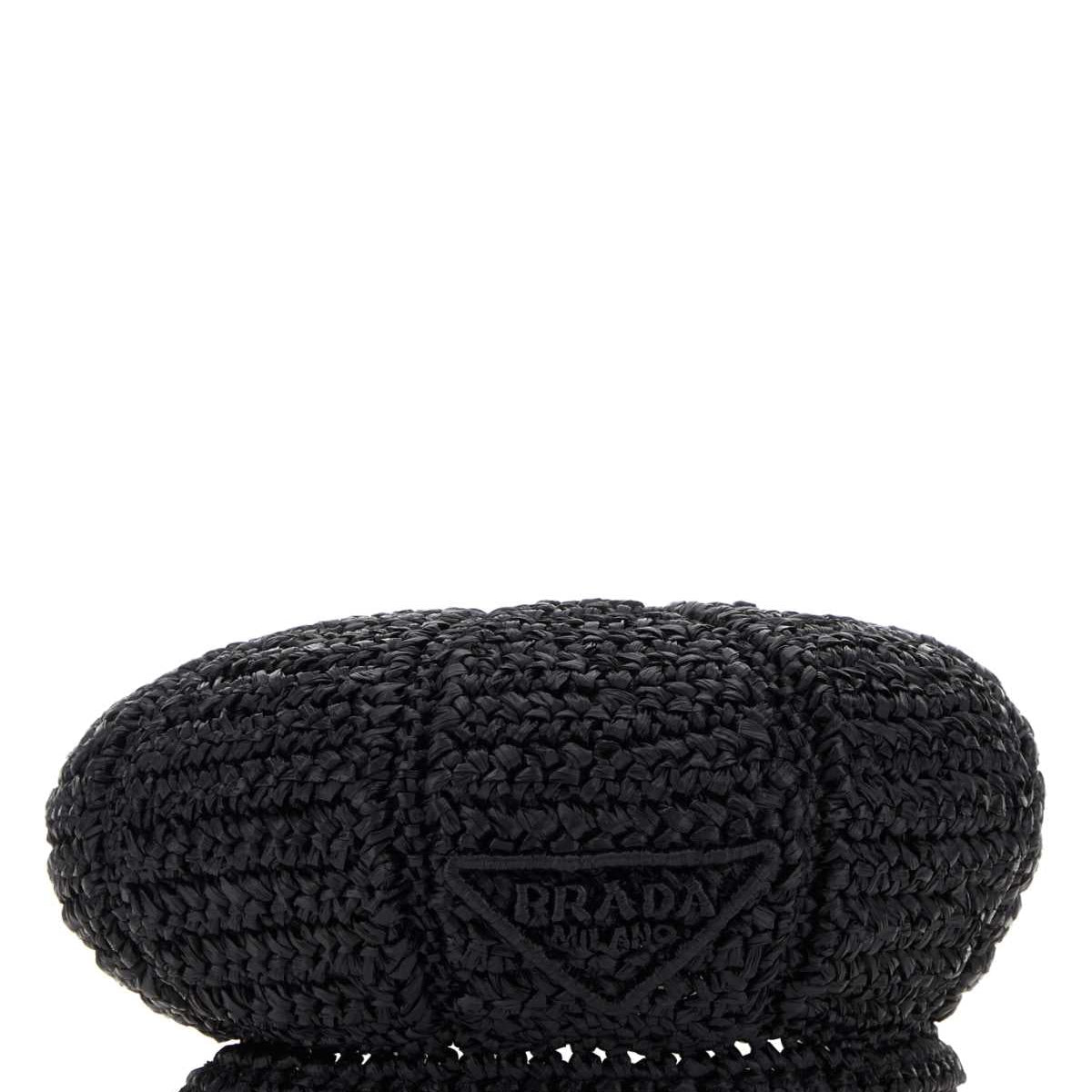 PRADA Rafia Baker Boy Hat for Women