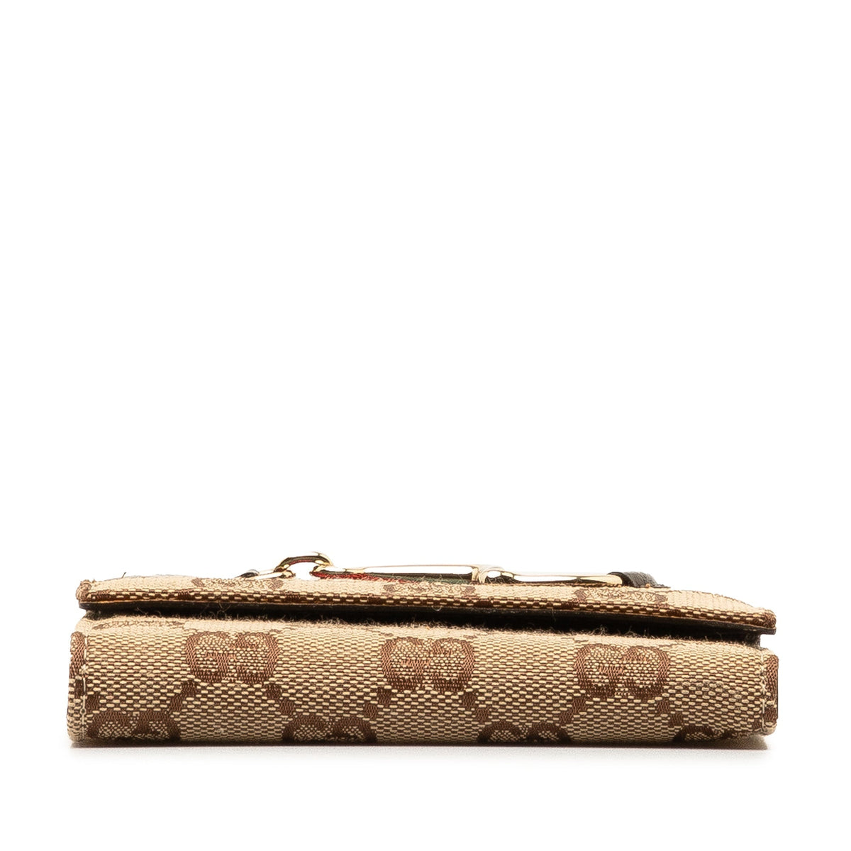 GUCCI GG Canvas Web Hasler Small Wallet Small Wallets