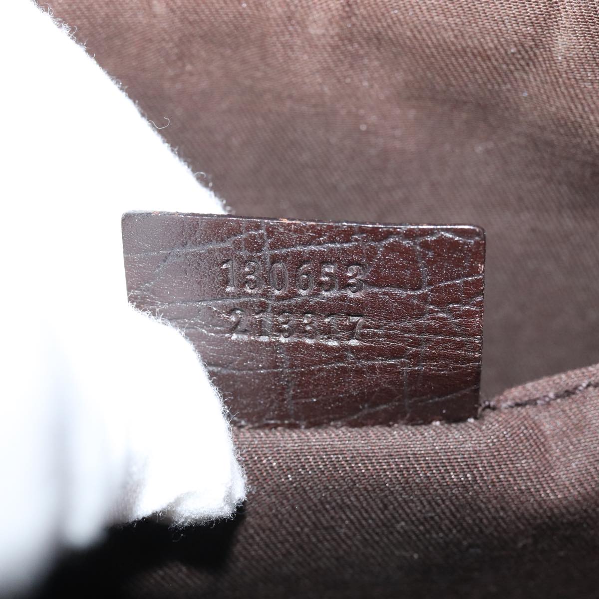 GUCCI GG Supreme Clutch Bag