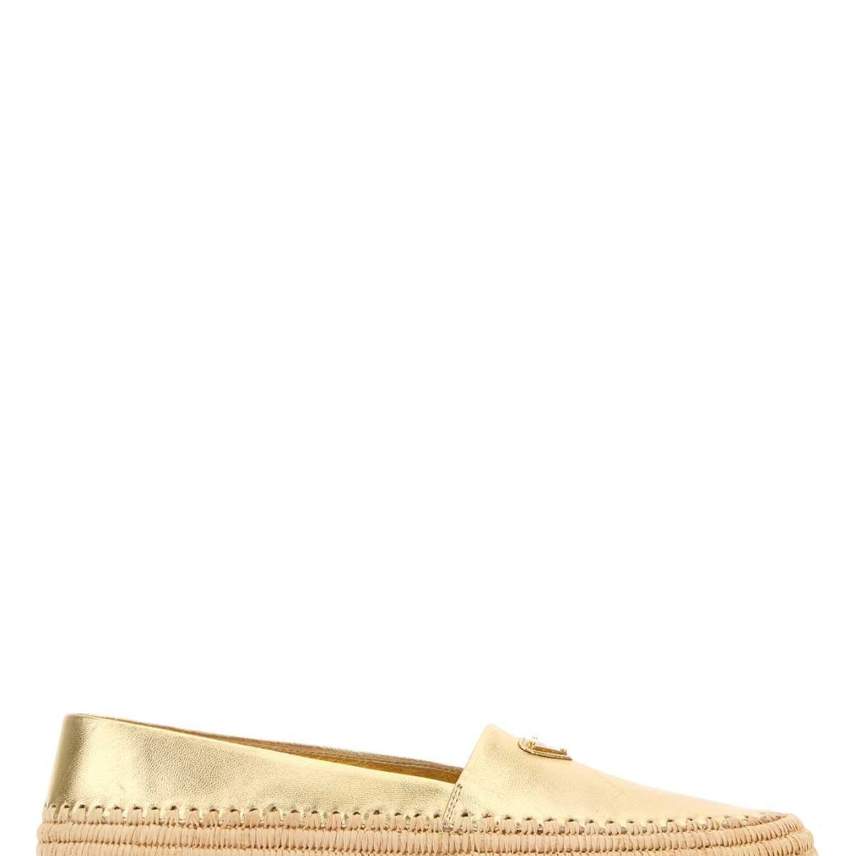 PRADA Luxury Leather Espadrilles for Women