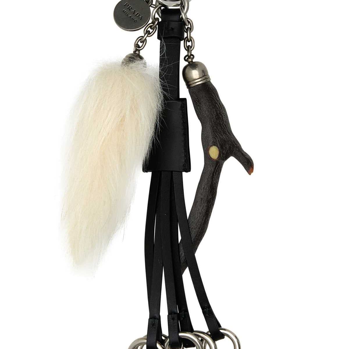 PRADA Leather Key Ring