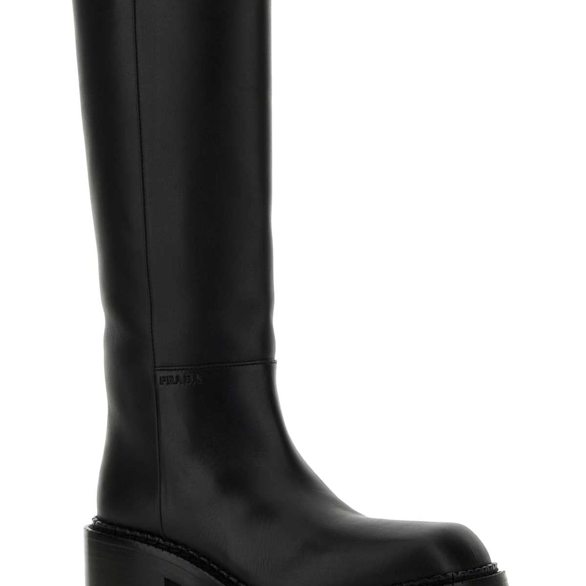 PRADA Classic Leather Boots for Women