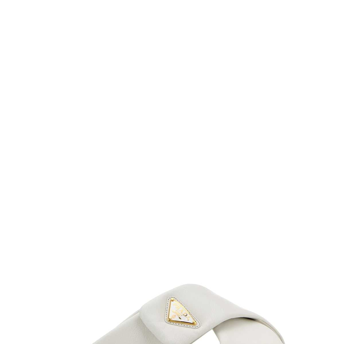 PRADA Elegant Nappa Leather Slippers for Women