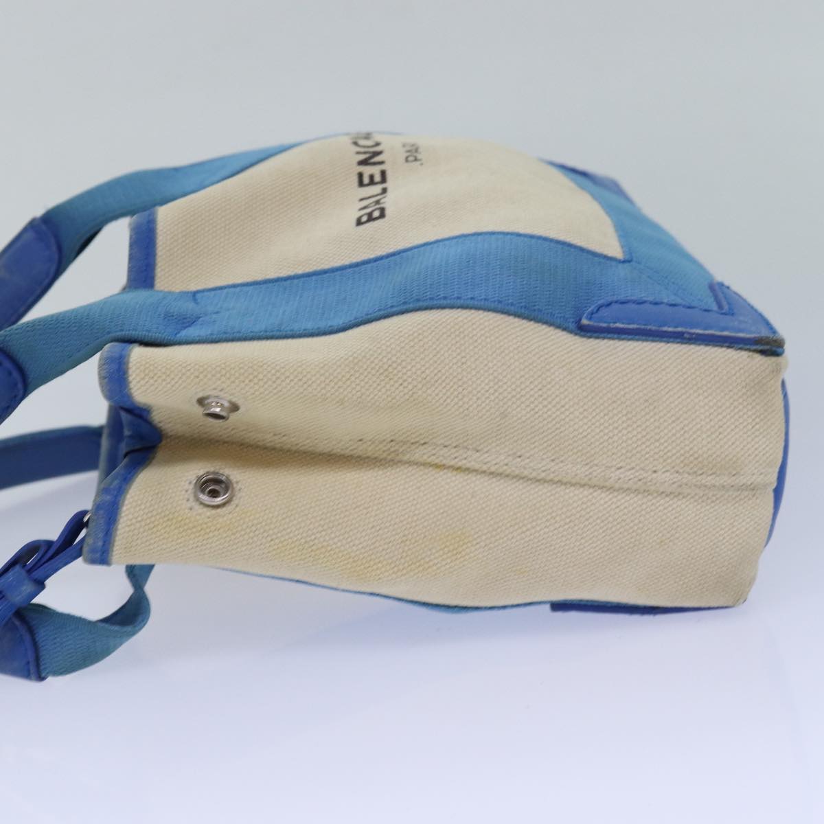 balenciaga Navy Cabas Handbag
