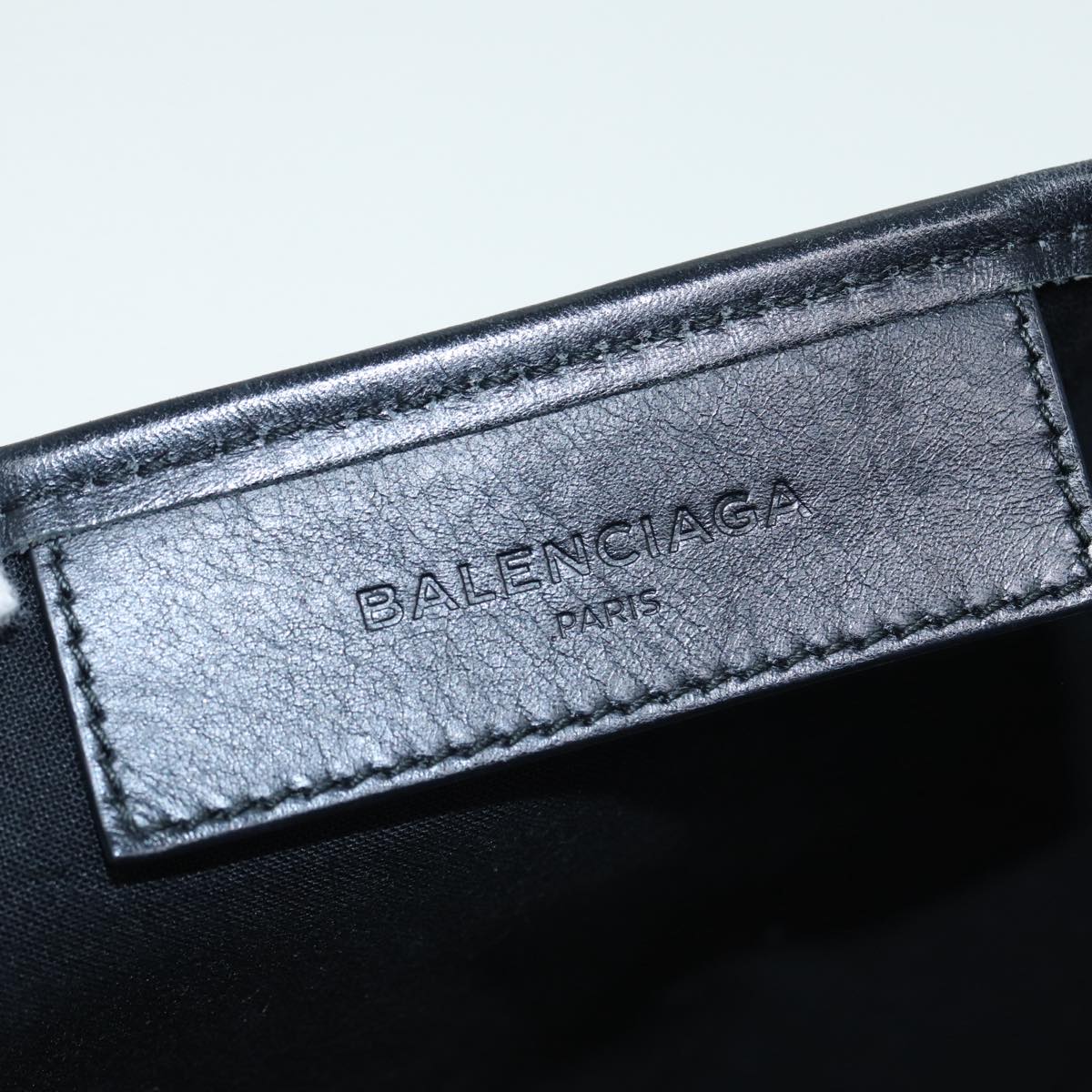balenciaga Navy Cabas Handbag