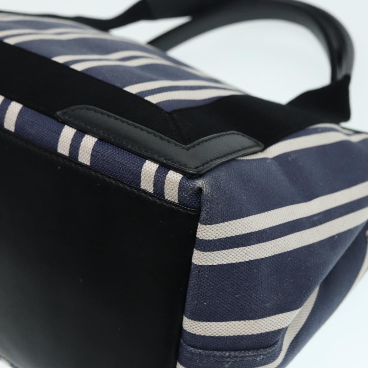 balenciaga Navy Cabas Handbag