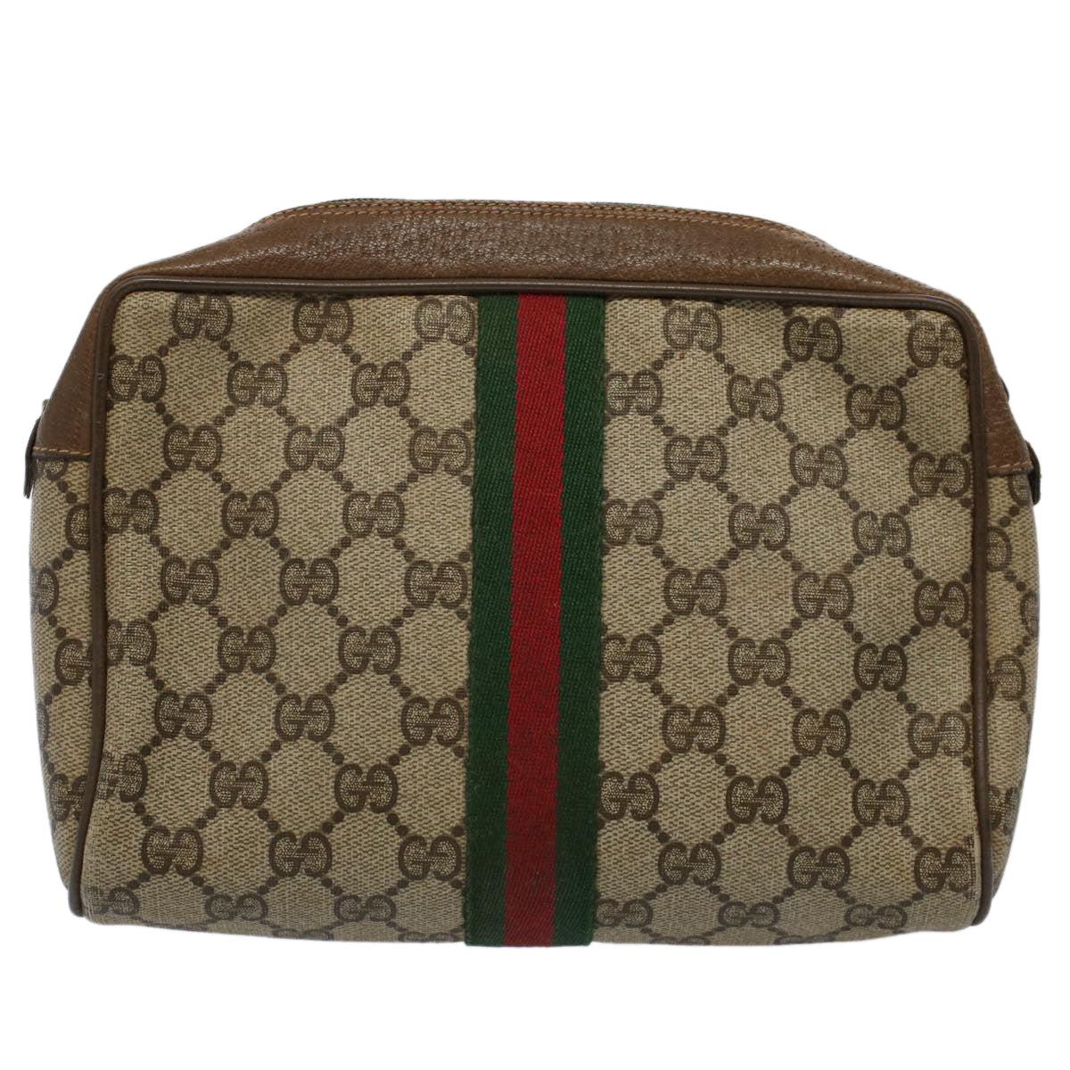 GUCCI Web Clutch Bag