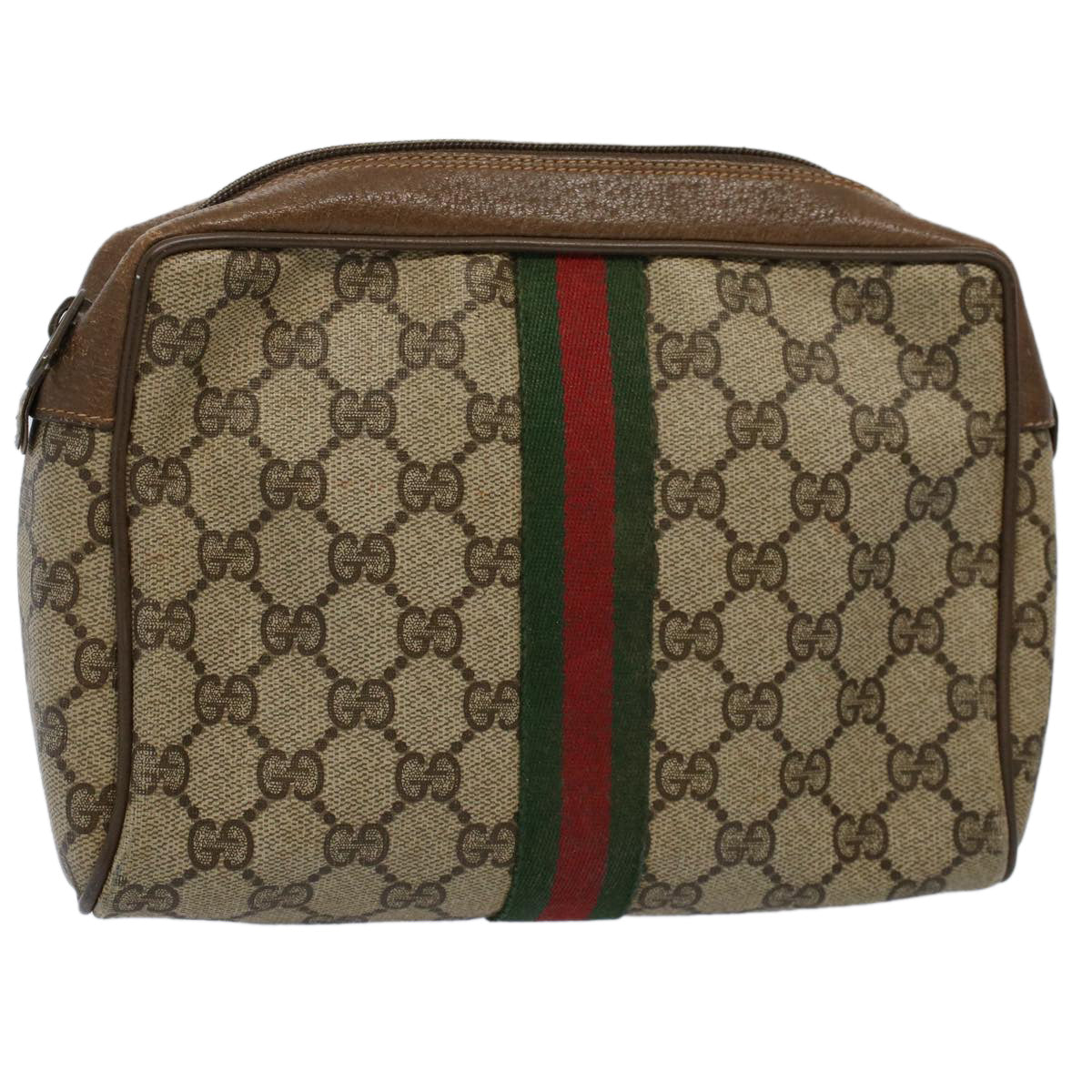 GUCCI Web Clutch Bag