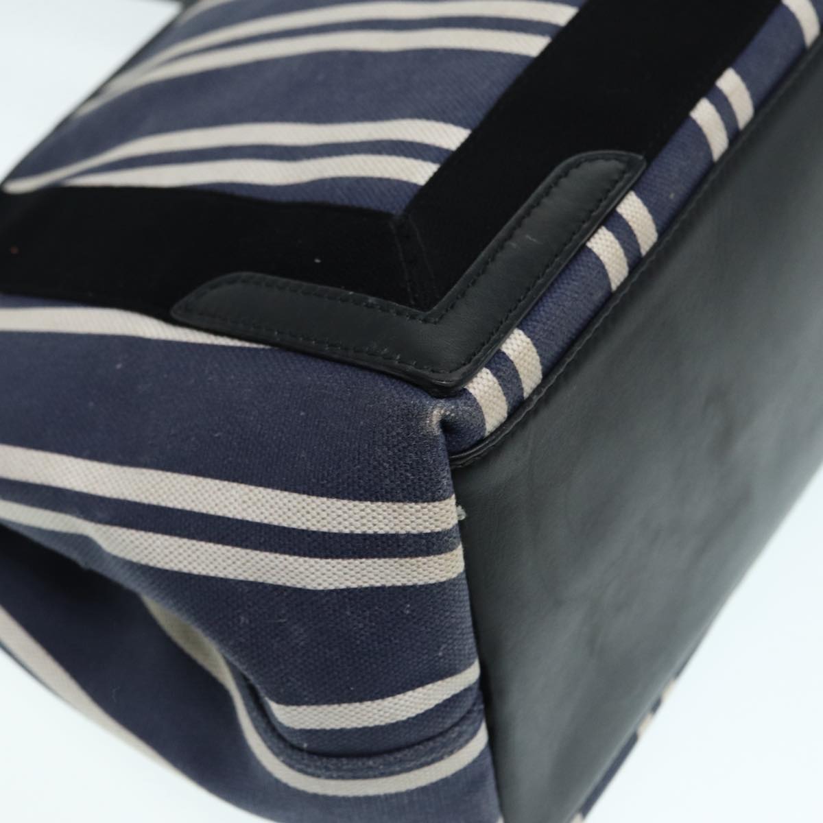 balenciaga Navy Cabas Handbag