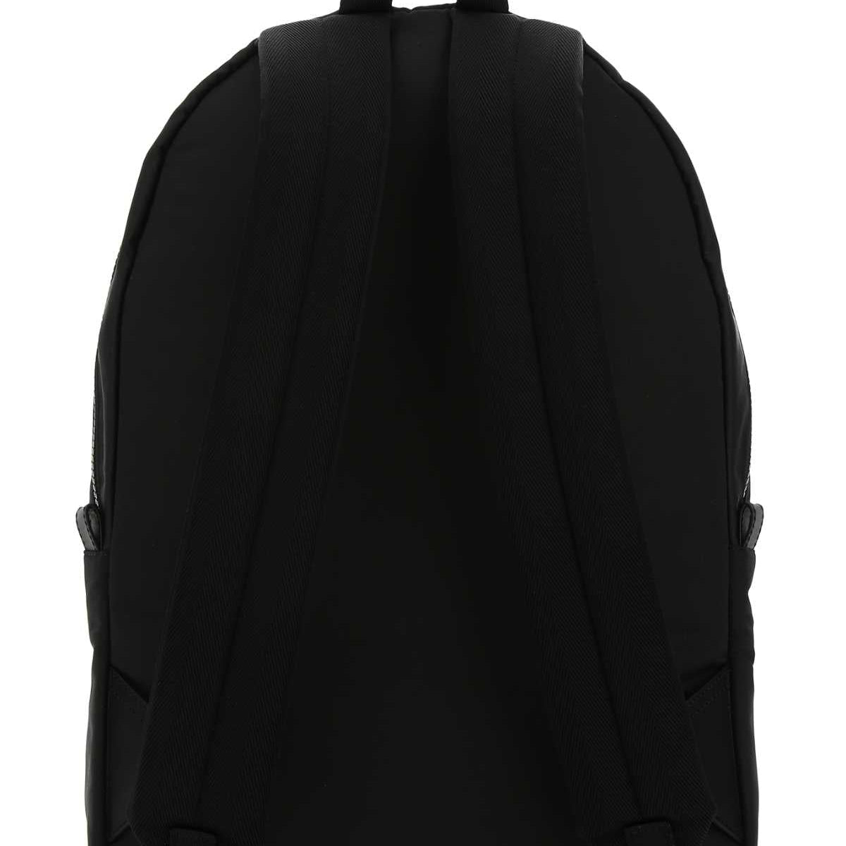 Alexander Mcqueen Men Black Canvas Metropolitan Backpack