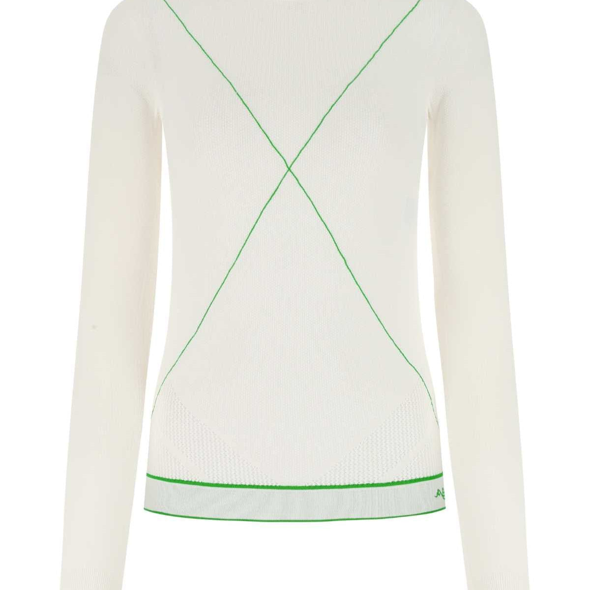 Bottega Veneta Women White Viscose Blend Sweater