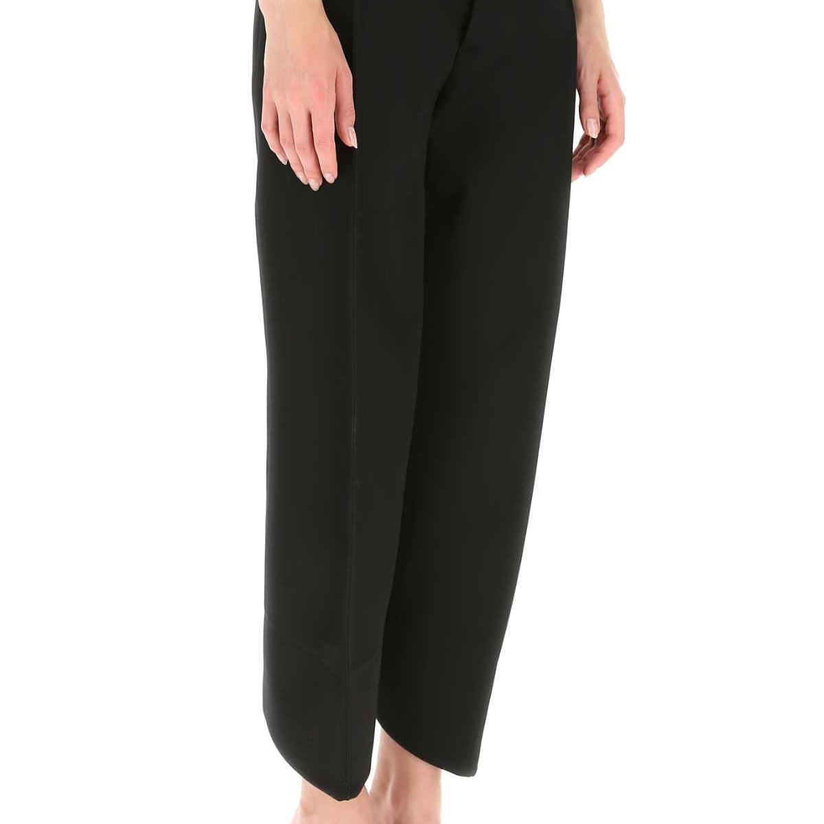 Bottega Veneta Women Black Wool Pant