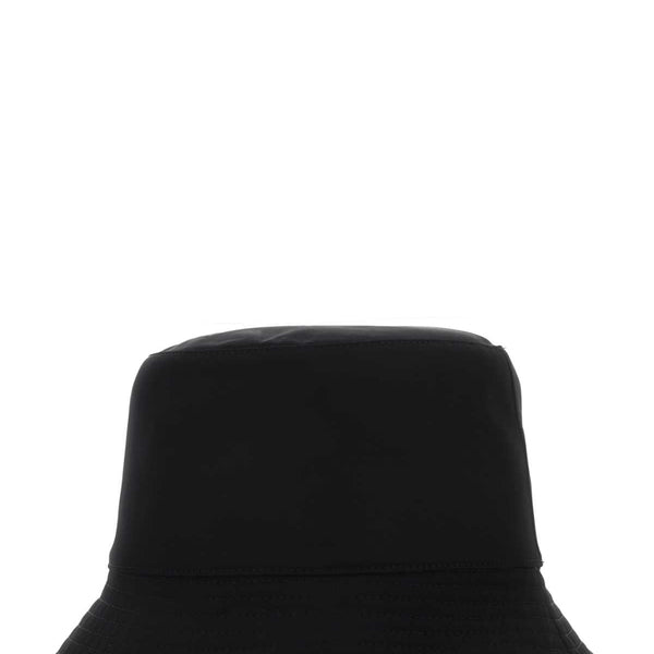 Alexander Mcqueen Men Black Nylon Reversible Hat