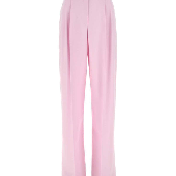 Alexander Mcqueen Women Pastel Pink Wool Pant