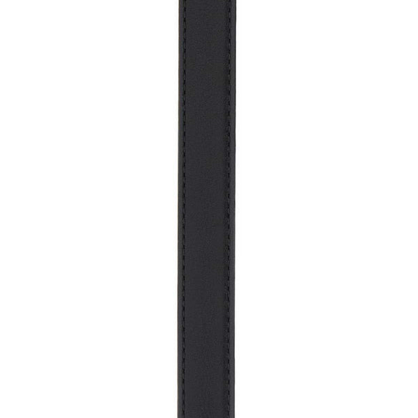 Alexander Mcqueen Men Black Leather Belt
