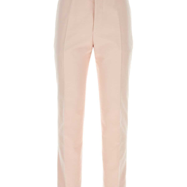 Alexander Mcqueen Men Pastel Pink Twill Pant