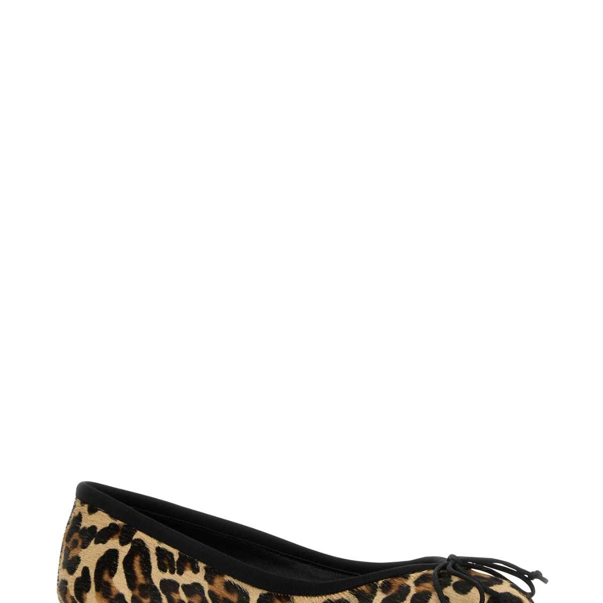 Alexander Mcqueen Women Printed Calf-Hair Armadillo Ballerinas
