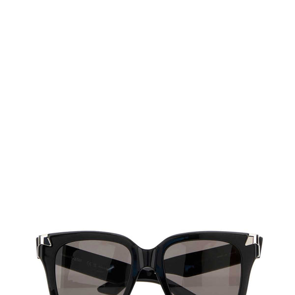 Alexander Mcqueen Women Black Acetate Punk Rivet Sunglasses