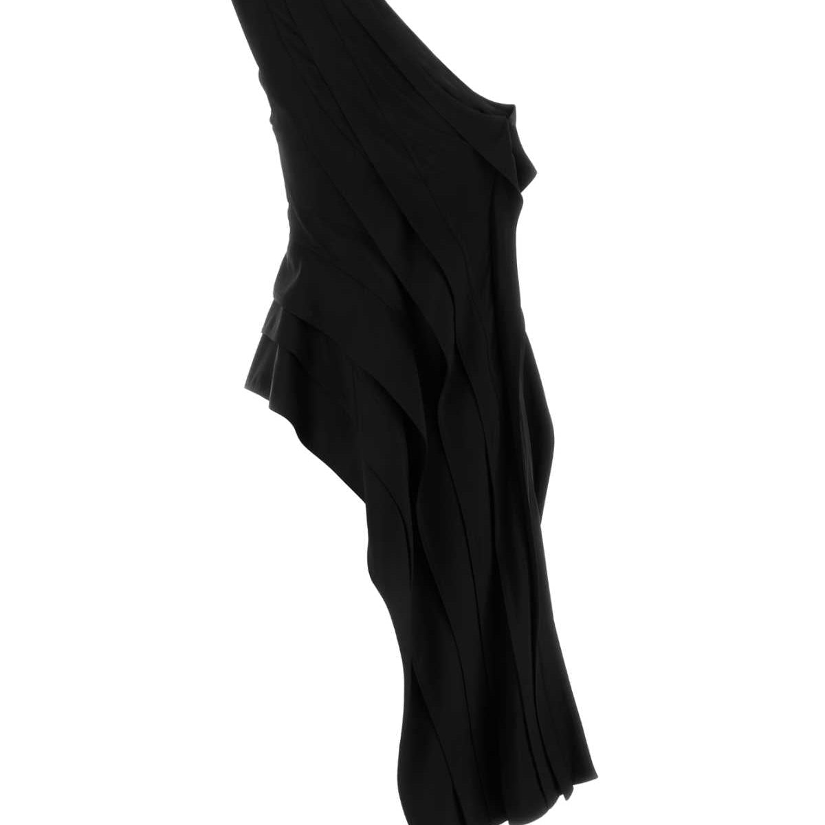 Bottega Veneta Women Black Stretch Viscose Top