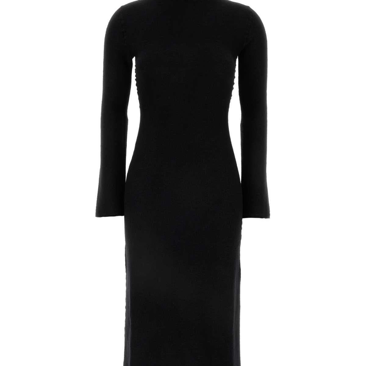 Bottega Veneta Women Black Wool Dress