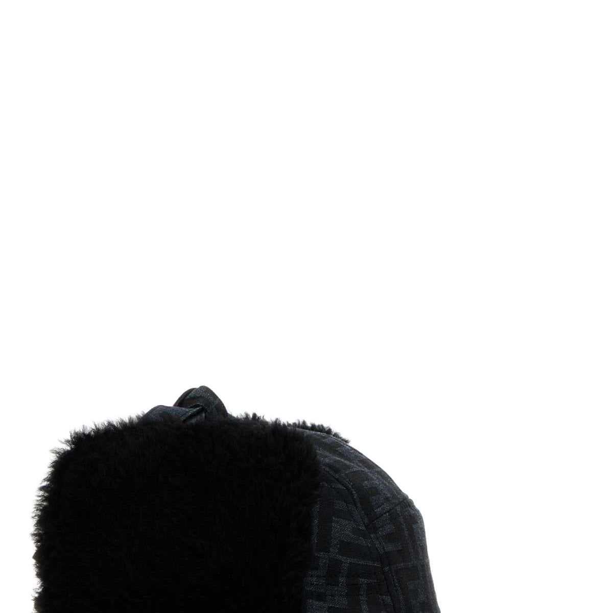 Fendi Men Embroidered Canvas Hat