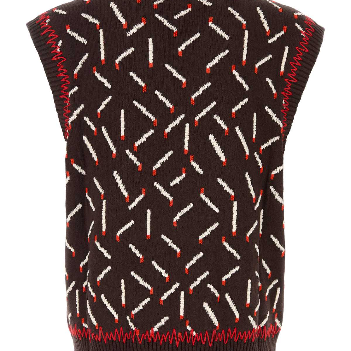 Bottega Veneta Men Embroidered Jacquard Vest