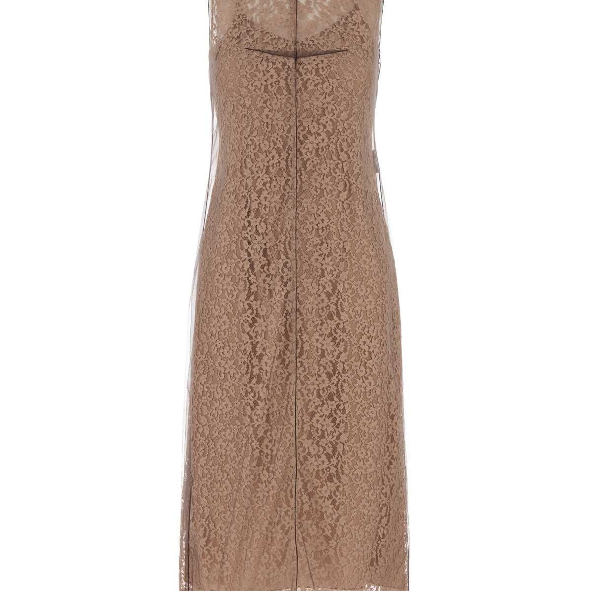 Fendi Women Biscuit Lace Dress