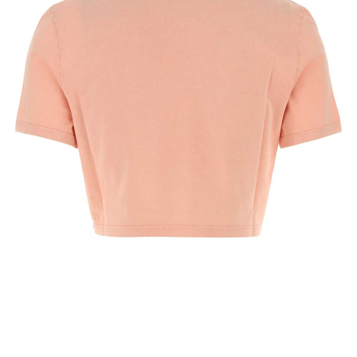Fendi Women Pink Cotton T-Shirt