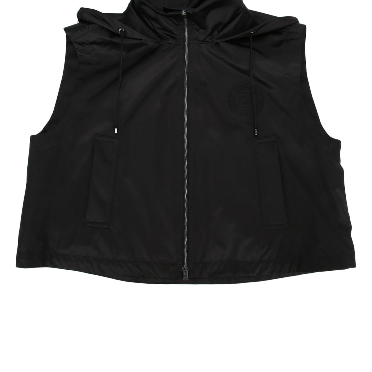 Fendi Women Leisure Hooded Vest Logo