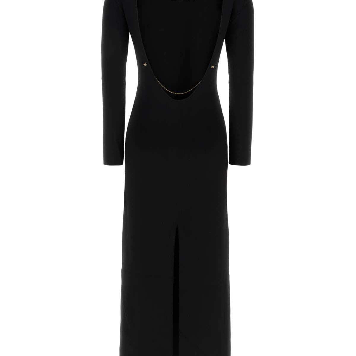 Bottega Veneta Women Black Viscose Dress