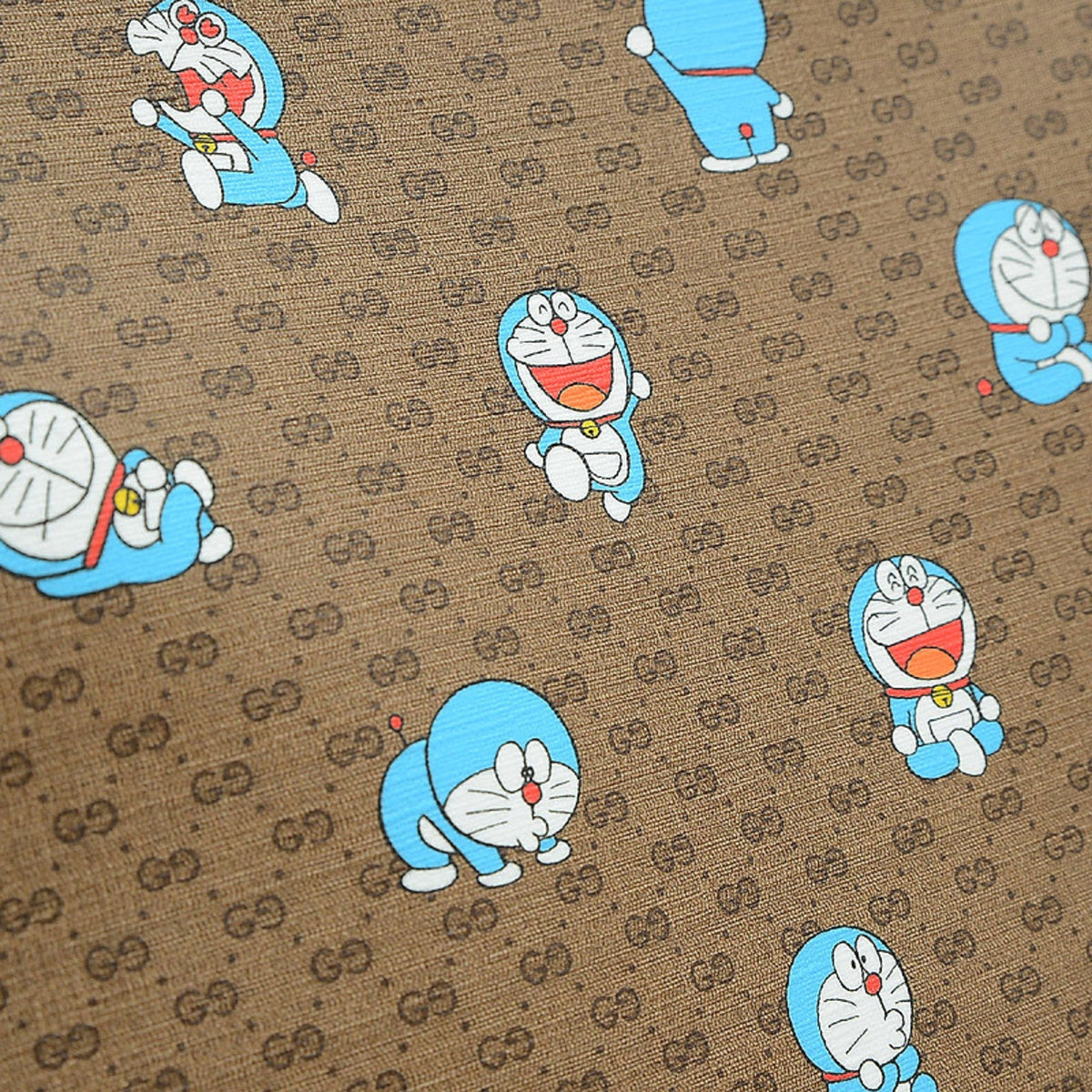 Gucci Mini GG Supreme Doraemon Collaboration 2Way Bag Large Tote 653952
