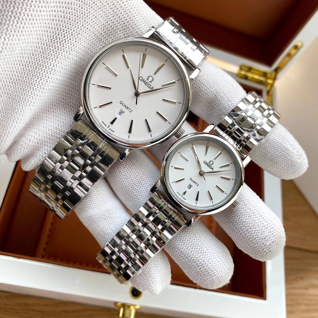 OMEGA‼ ️Latest couple models original imported quartz machine
