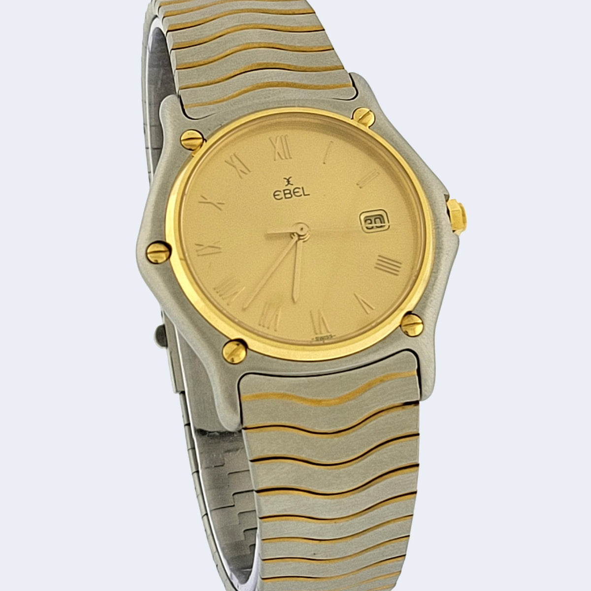 S/S Ebel Sport Wave Classic Watch Ref 183909 Circa 1990's