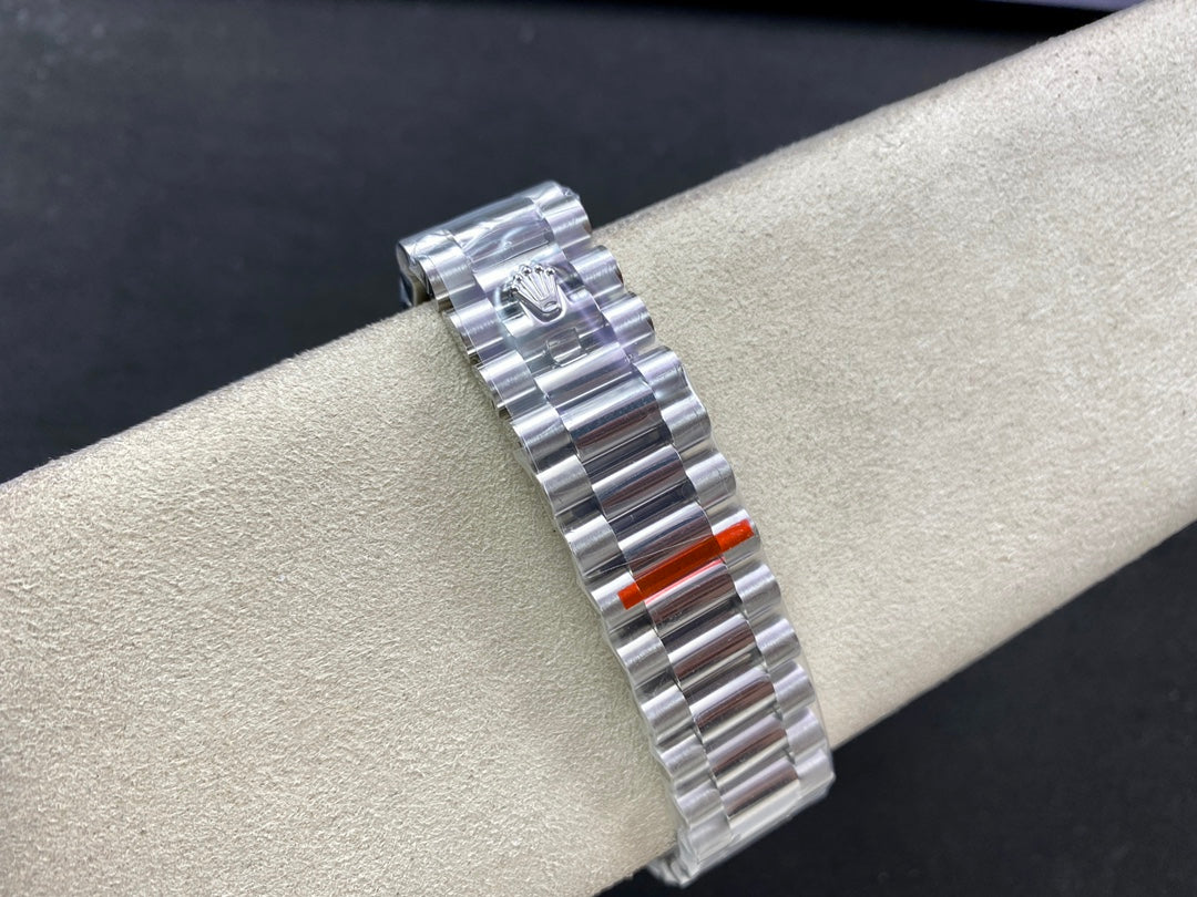 Rolex Full Diamond Day-Date Double Calendar