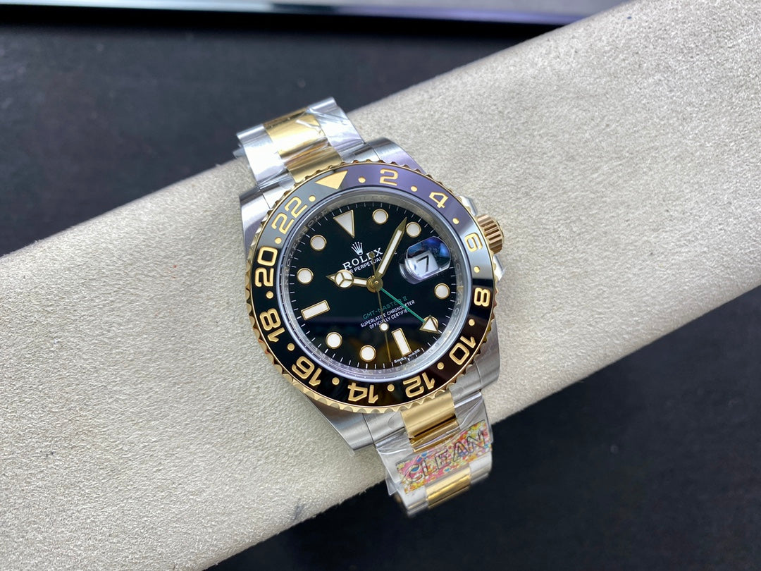 Rolex Greenwich GMT gold ceramic