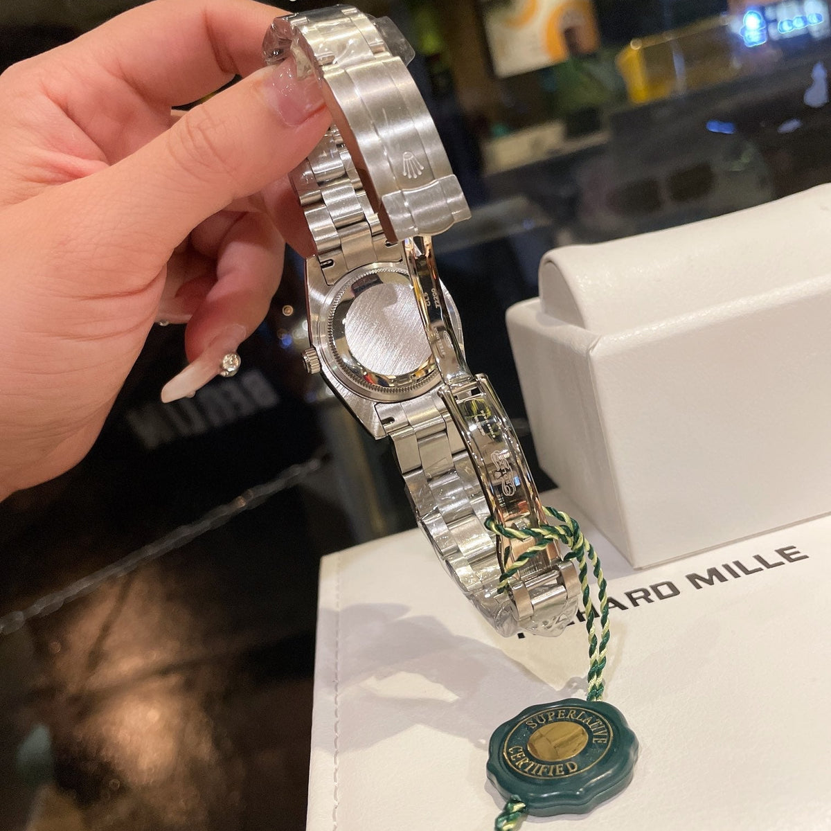 Rolex Datejust Series Classic Women's Solid Five-Bead
