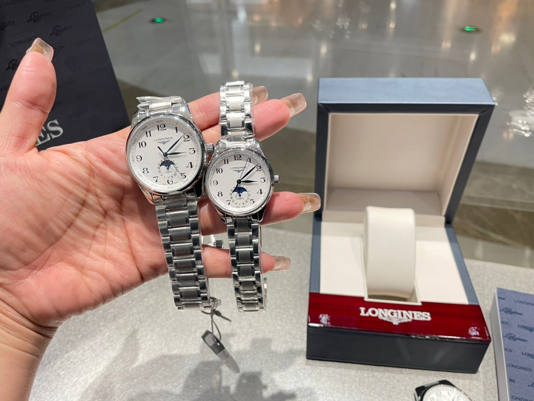 Longines Master Moon Phase Series Couple's Watch