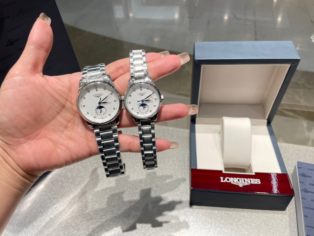 Longines Master Moon Phase Series Couple's Watch