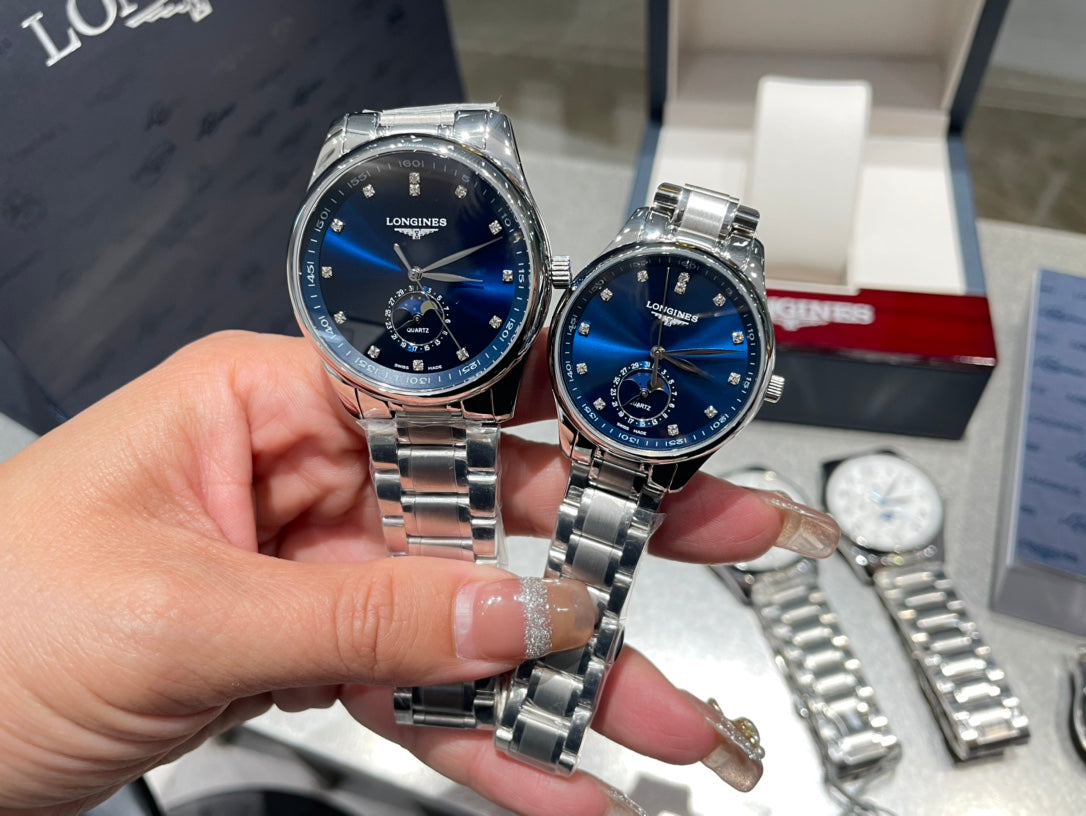 Longines Master Moon Phase Series Couple's Watch