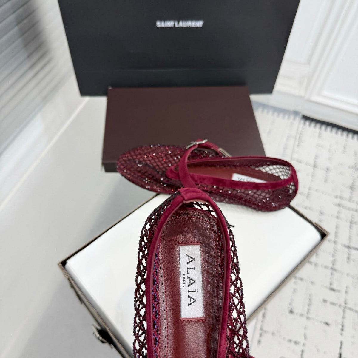 ALAIA BALLET FLATS